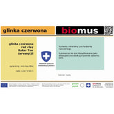 Rote Tonerde 3kg BIOMUS - ChemMarkt.de